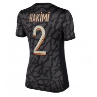 Paris Saint-Germain Achraf Hakimi #2 Replica Third Shirt Ladies 2023-24 Short Sleeve
